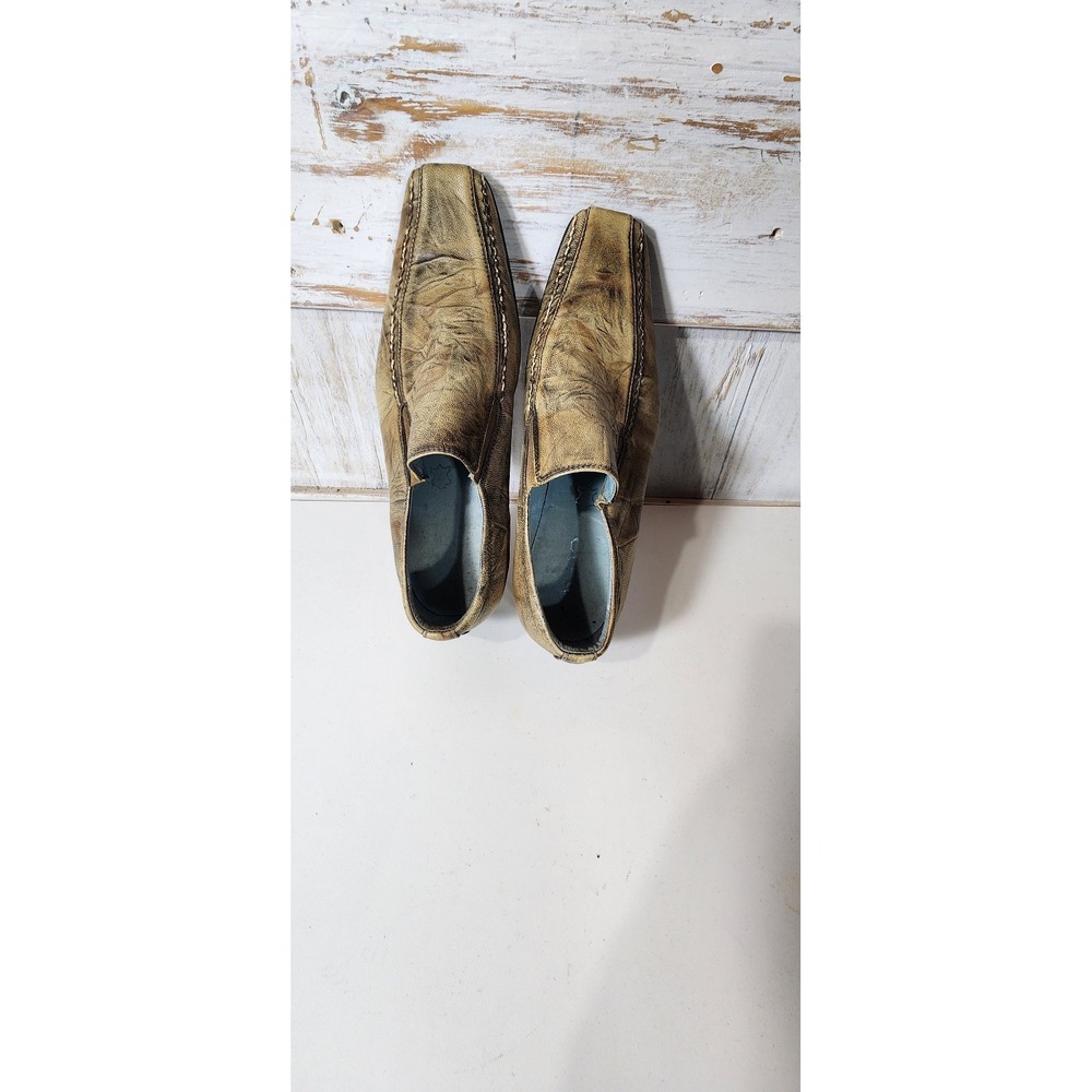 Aldo men's Leather @17 slip on shoes sz 10 - Picture 11 of 11
